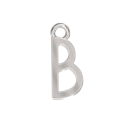 Sterling Silver B Initial Charm